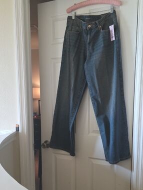 wild fable Dark Blue Wide Leg Jeans